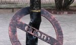 Памятник «Стоп курению!» из металла установили в Санкт-Петербурге